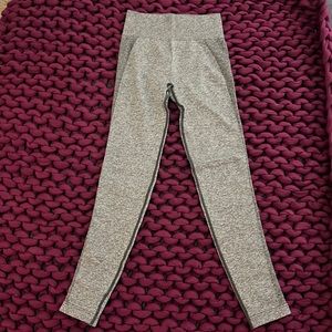 Gymshark charcoal high-waisted leggings